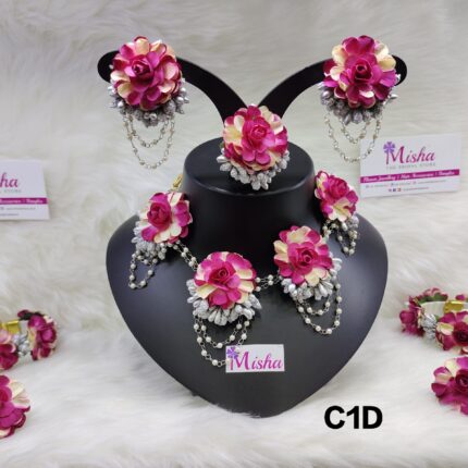 Flower Jewellery Set - C1 D