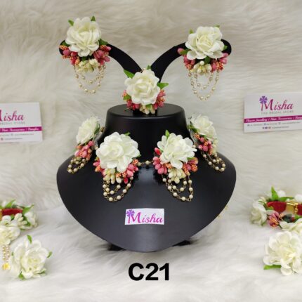 Flower Jewellery Set - C21