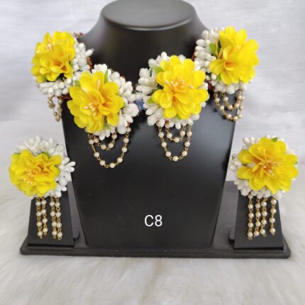 Flower Jewellery Set - C8