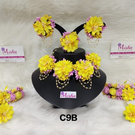 Flower Jewellery Set - C9 B