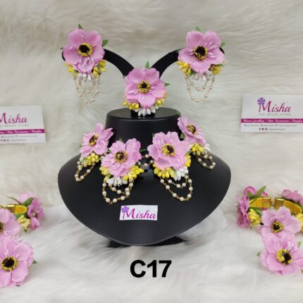 Flower Jewellery Set - C17