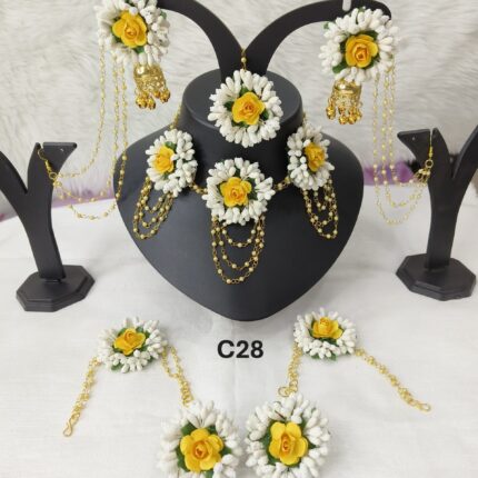 Flower Jewellery Set - C28