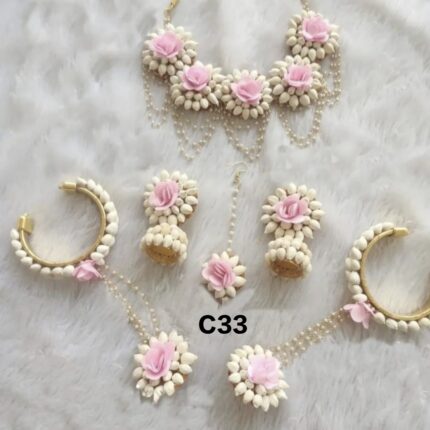 Flower Jewellery Set - C33
