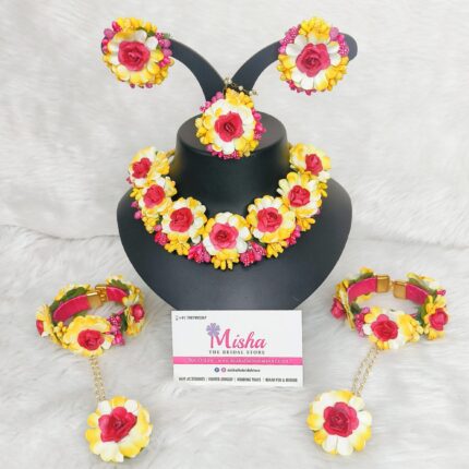 Flower Jewellery Set - N17 C