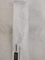 Crystal & Pearl Tiara - Single Line 1 - Image 5