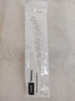 Crystal & Pearl Tiara - Single Line 1 - Image 2