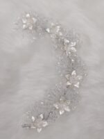 Crystal & Pearl Brooch - Image 8