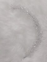 Pearl Crystal Brooch - White - Image 7