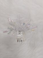 Mini Brooch Comb - white-2 - Image 2