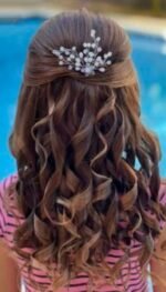 Mini Brooch Comb - white-2