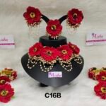Flower Jewellery Set - C16 B