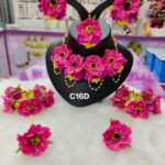 Flower Jewellery Set - C16 D