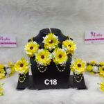 Flower Jewellery Set - C18 A