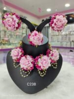 Flower Jewellery Set - C23 B - Image 2