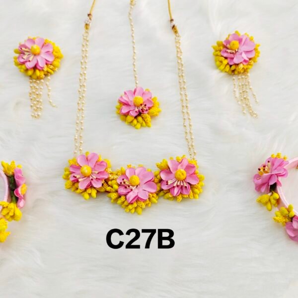 Flower Jewellery Set - C27 B