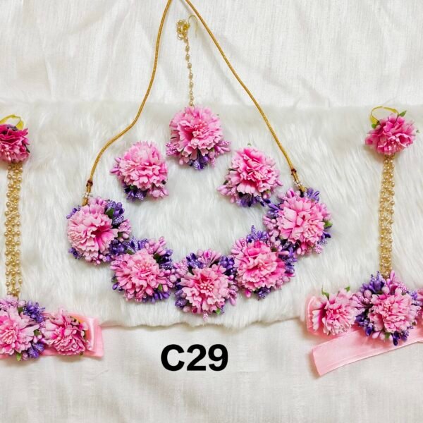 Flower Jewellery Set - C29