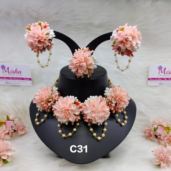 Flower Jewellery Set - C31