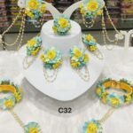 Flower Jewellery Set - C32