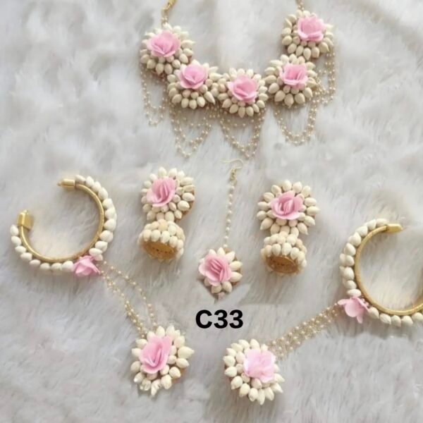 Flower Jewellery Set - C33