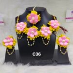 Flower Jewellery Set - C36