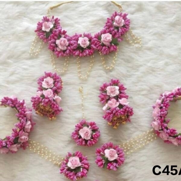 Flower Jewellery Set - C45 A