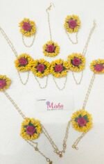 Flower Jewellery Set - C54 - Image 2