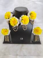 Flower Jewellery Set - C8 - Image 3
