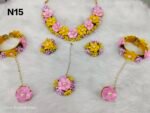Flower Jewellery Set - N15 - Image 2