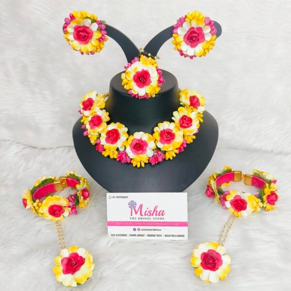 Flower Jewellery Set - N17 B
