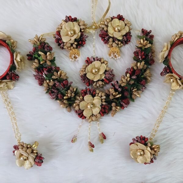 Flower Jewellery Set - N23 B