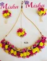 Flower Jewellery Set - N26 - Image 2