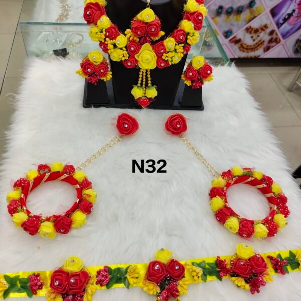 Flower Jewellery Set - N32