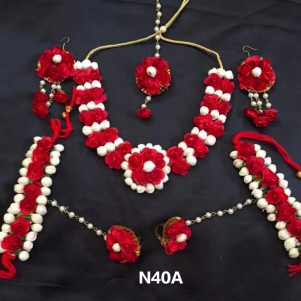 Flower Jewellery Set - N40