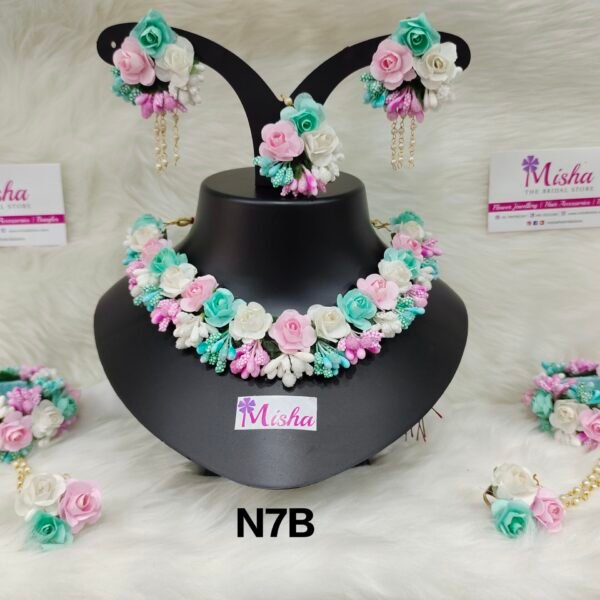 Flower Jewellery Set - N7B