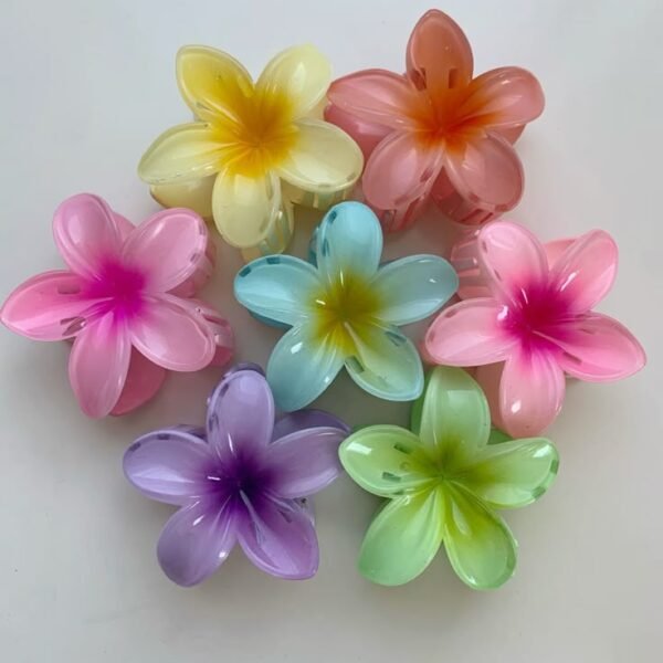 Flower Claw Clip