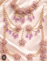 Acrylic Flower Jewellery - AFJ777 - Image 2